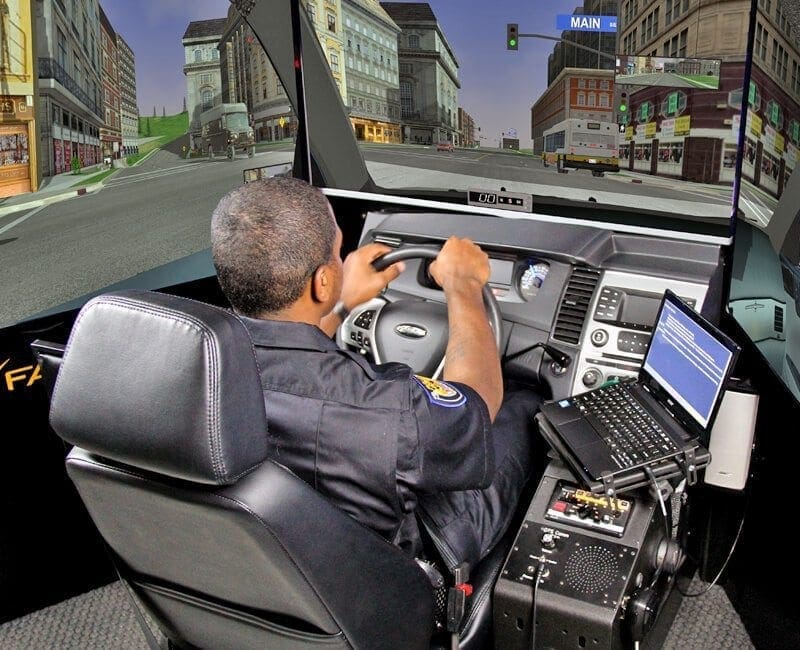 LE1000 Police Driving Simulator FAAC