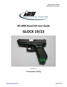 Glock 19-23 WRK Recoil Kit User Guide