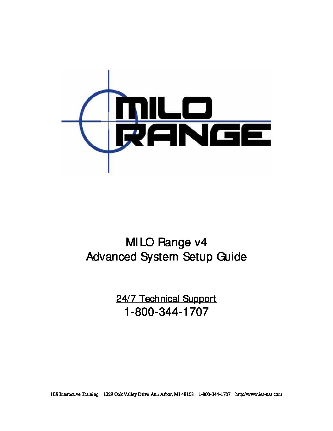 MILO Range v4 Advanced Setup Guide