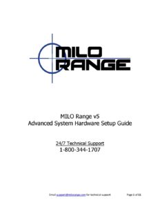 MILO Range v5 Advanced System Setup Guide