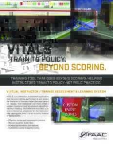 FAAC VITALS Brochure