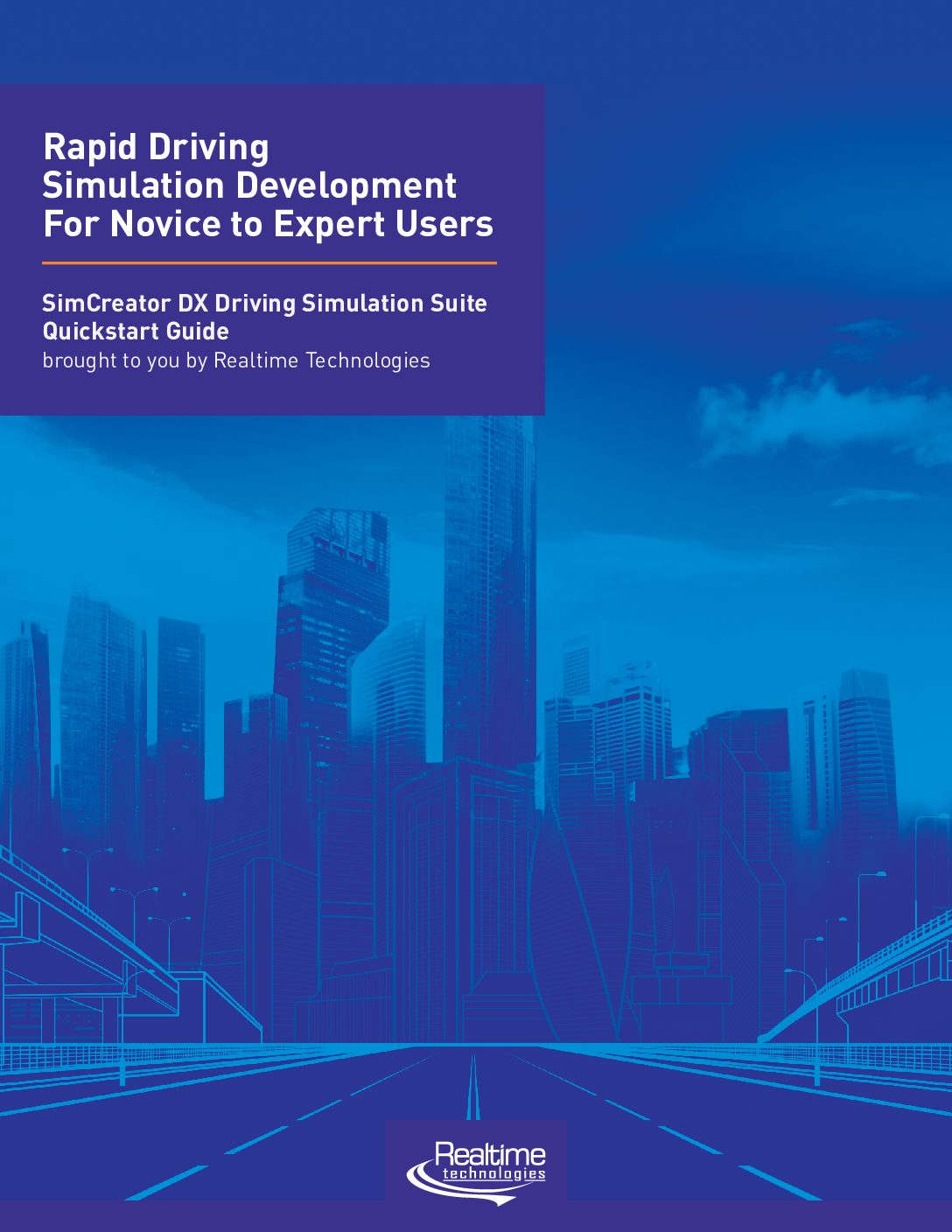 SimCreator-DX-Driving-Simulation-Suite-Quickstart Guide