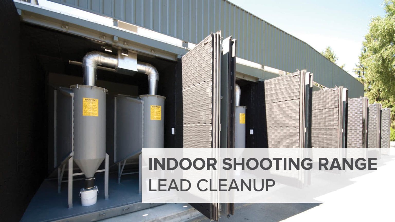 Shooting Range Lead Cleanup Indoor Best Practices
