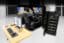 Single seat driving simulator with instructor operator station desk