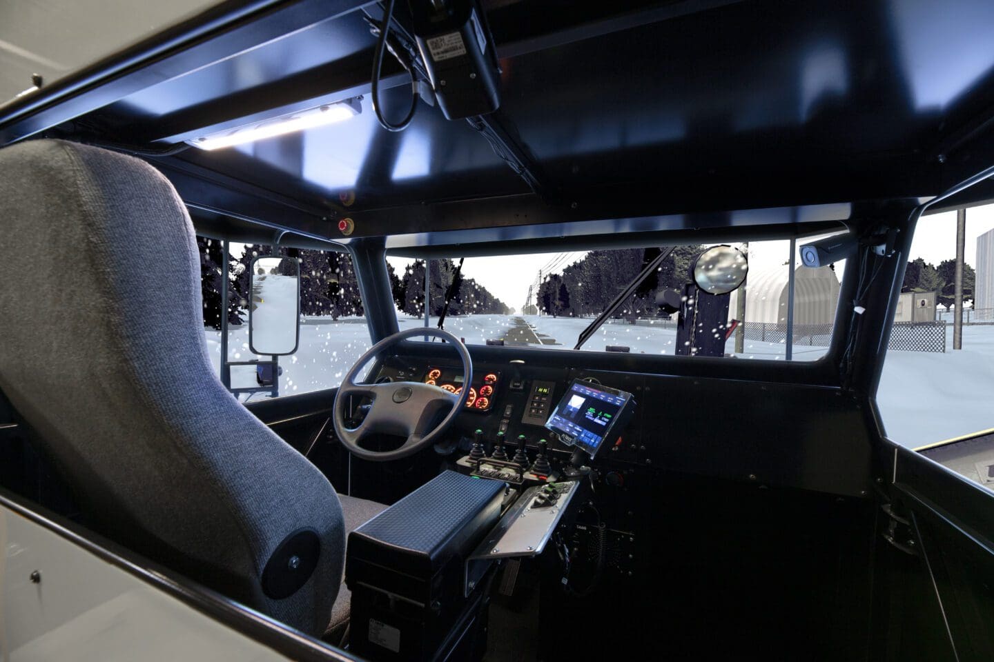 Snow Plow Training through Simulation FAAC