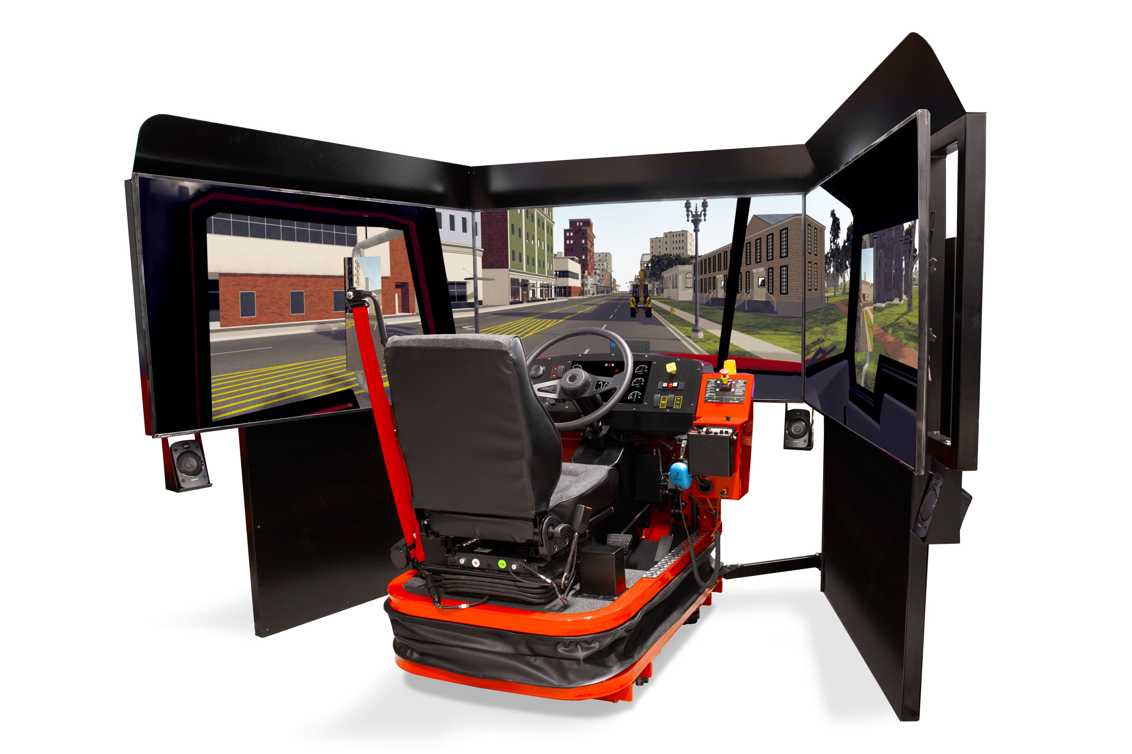 Fire Engine Driving Simulation Training ER-1000 Fire Truck Driving Simulator | FAAC