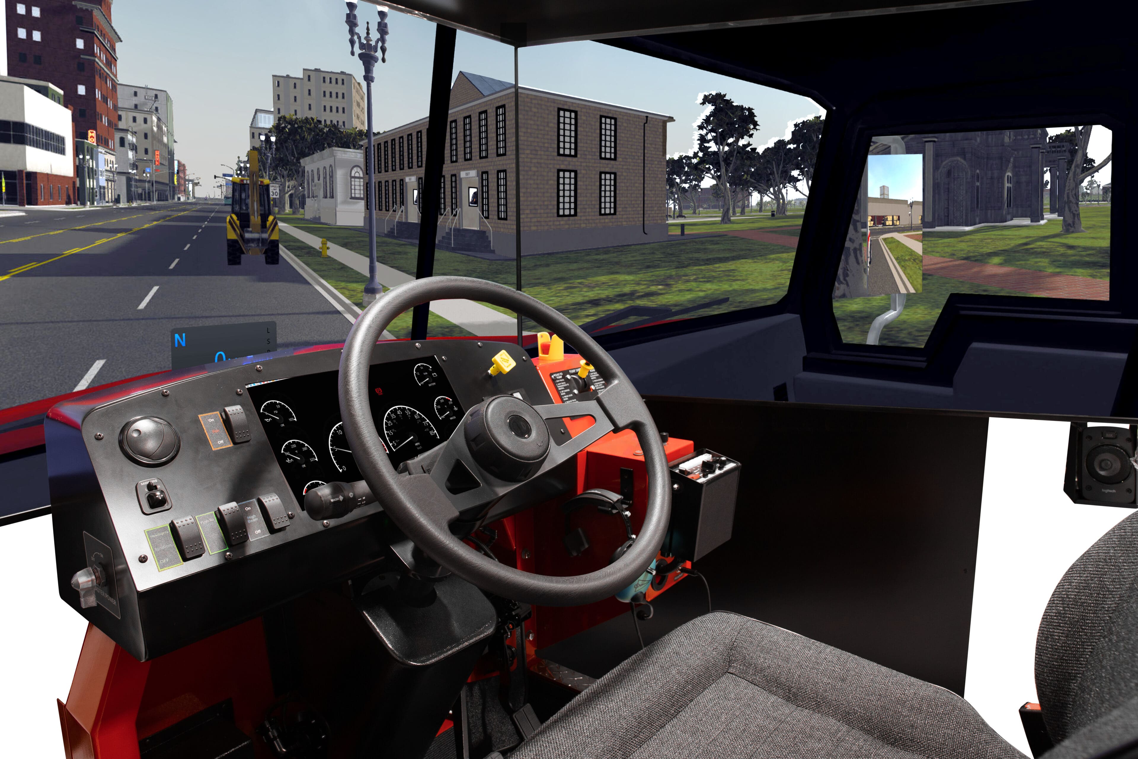 ER-1000 Fire Truck Driving Simulator | FAAC