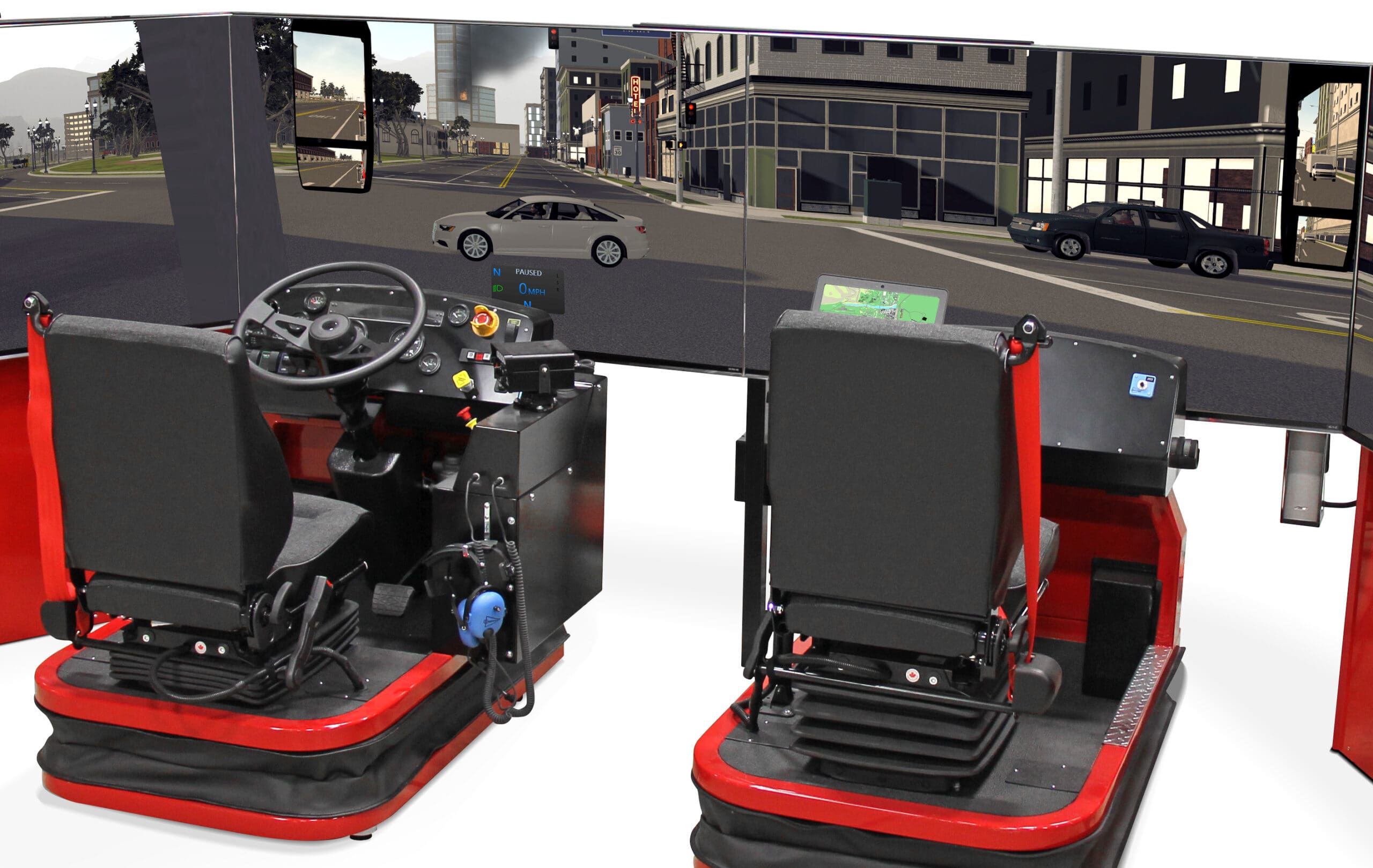 Fire Engine Driving Simulation Training Fire Truck Driving Simulators - FAAC